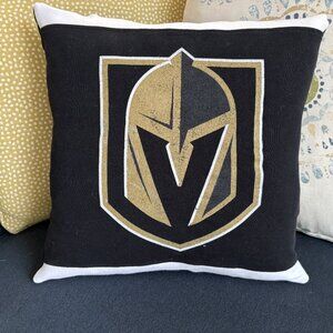 Las Vegas Golden Knights NHL Hockey 16" handmade reworked throw pillow cover